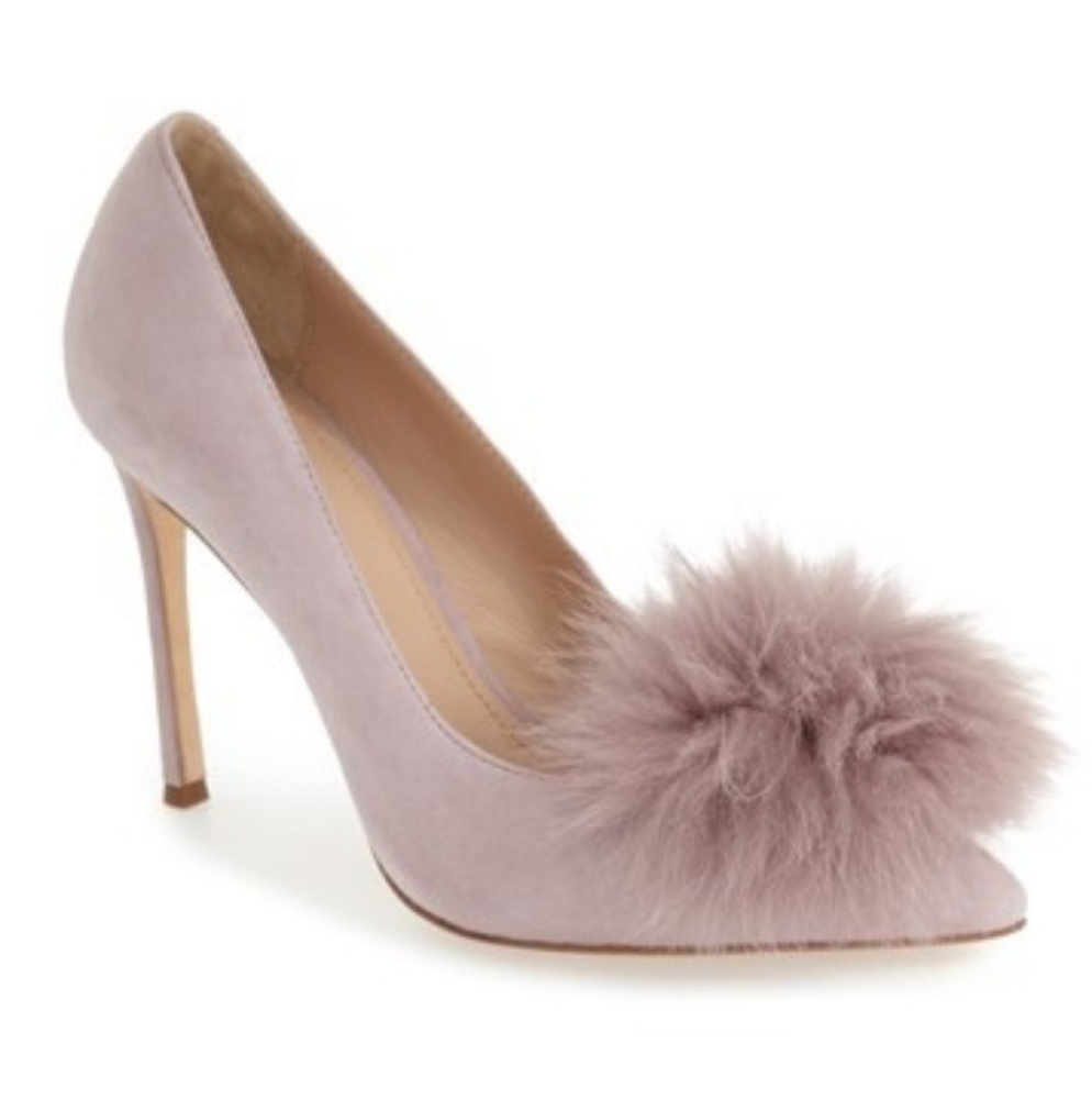 Pour la Victoire Camilla Pump in Dusty Lilac 9.5